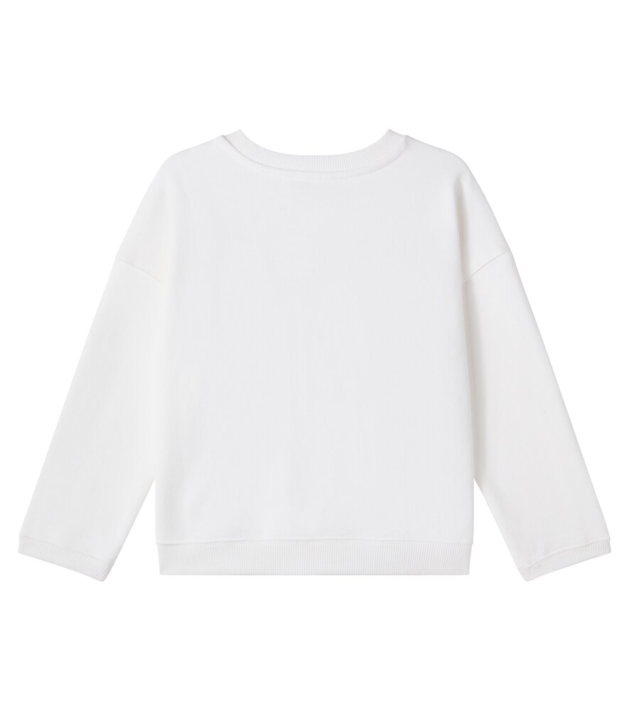  Bonpoint Bonpoint Embroidered Cotton Jersey Sweatshirt 