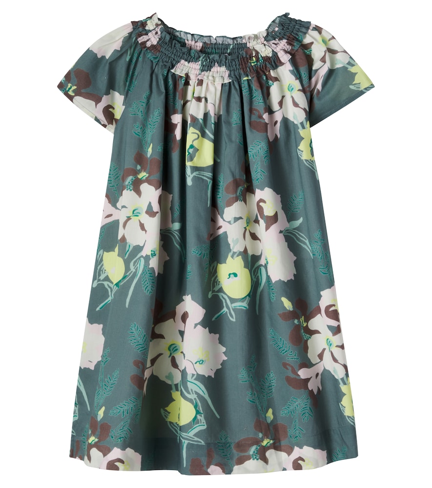 Bonpoint Goldie Floral Cotton Dress