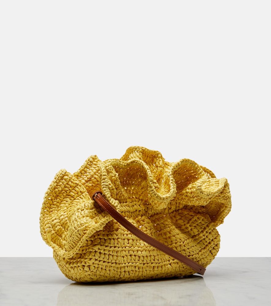  Aquazzura Aquazzura Paradise Raffia Clutch 