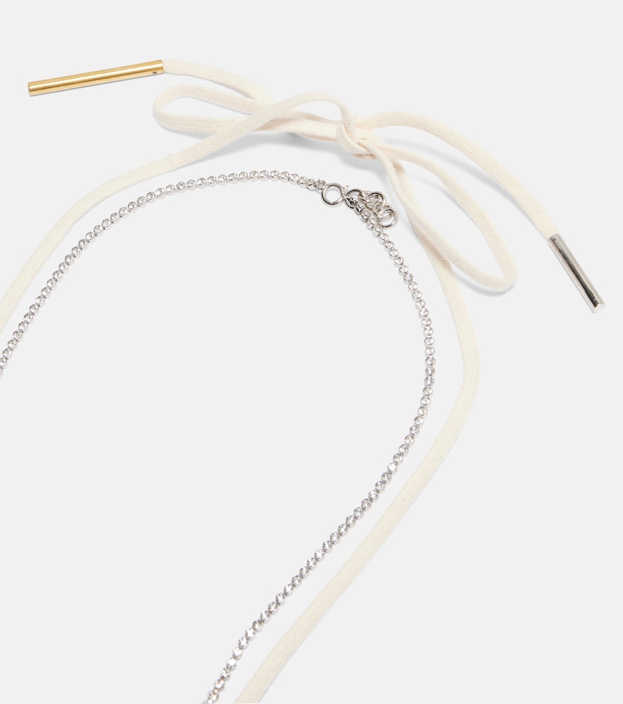  Dries Van Noten Dries Van Noten Embellished Charm Necklace 
