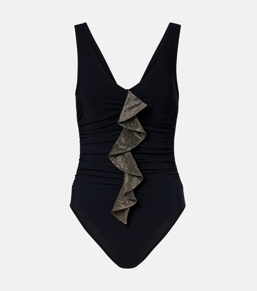 Karla Colletto Helena ruffled swimsuit