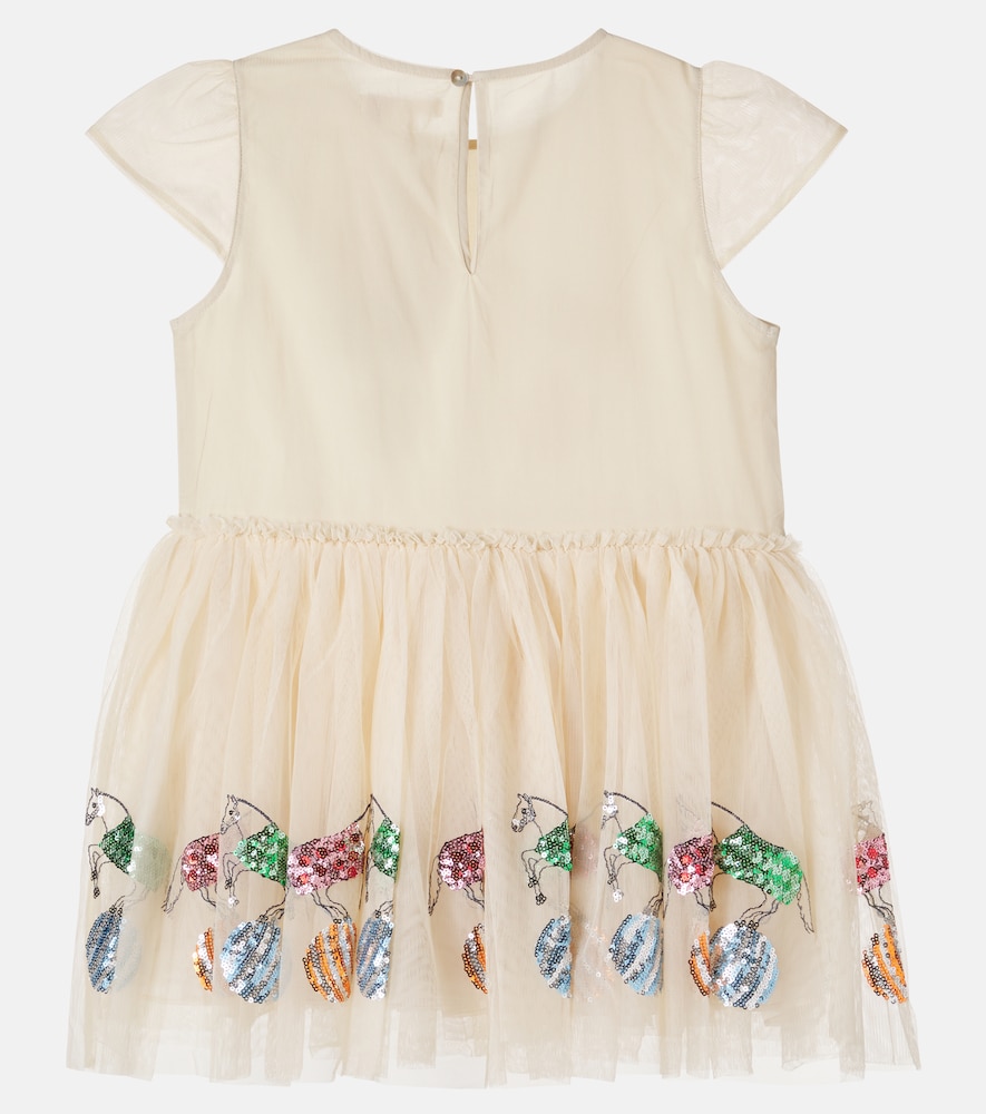  Konges Slojd Konges Sløjd Kleid Odette Mit Pailletten Und Tüll 
