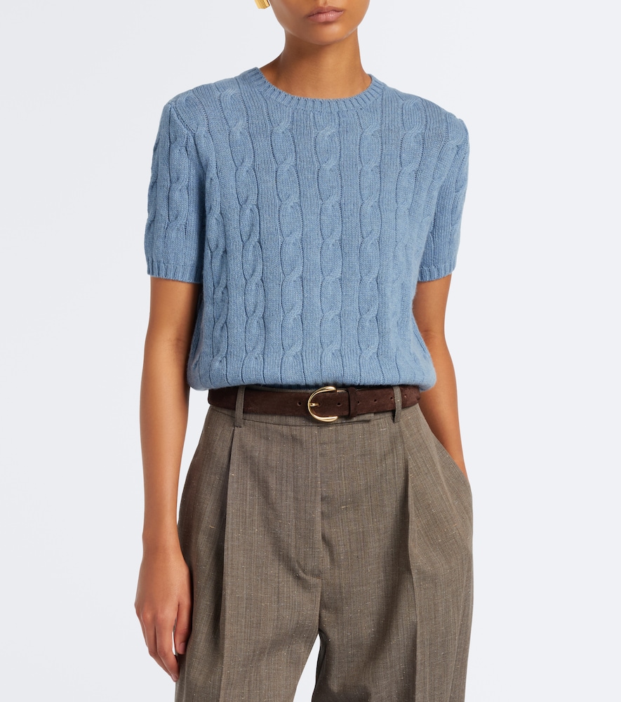 Collection Cable-Knit Cashmere Sweater