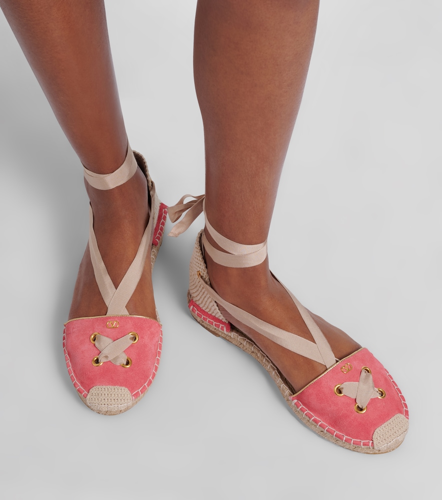 Valentino Garavani Resort suede espadrilles