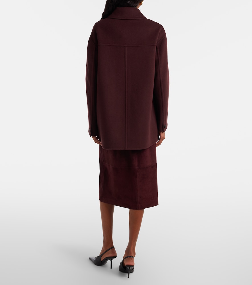  's Max Mara 's Max Mara Suede Midi Skirt 