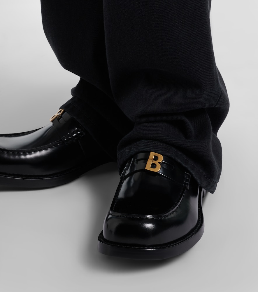 Comfy Leather Penny Loafers