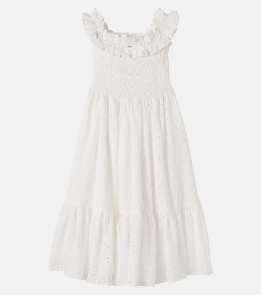 Poupette St Barth Kids Poupette St Barth Kids Kleid Suzanne Aus Baumwolle 