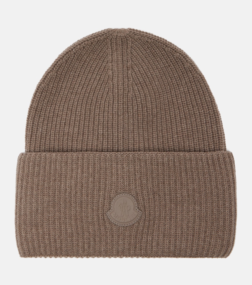 Moncler Women's Brown Wool And Cashmere Beanie - Mytheresa
