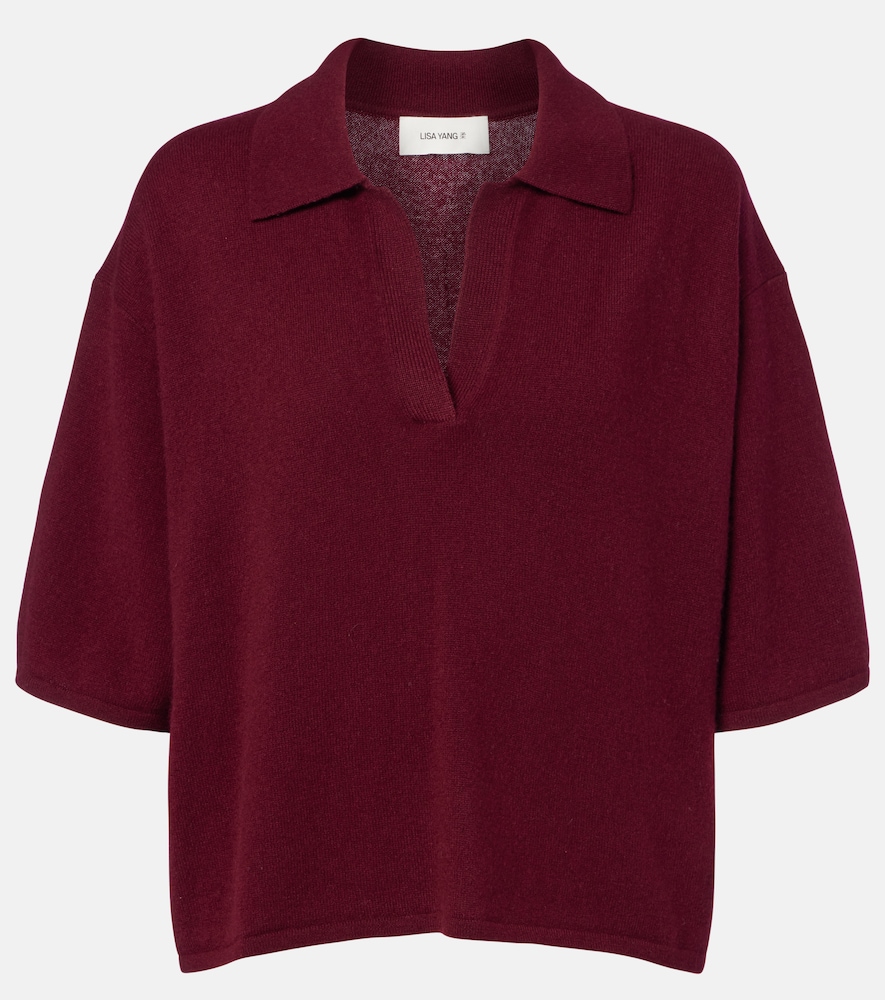 Lisa Yang Neela cashmere polo sweater
