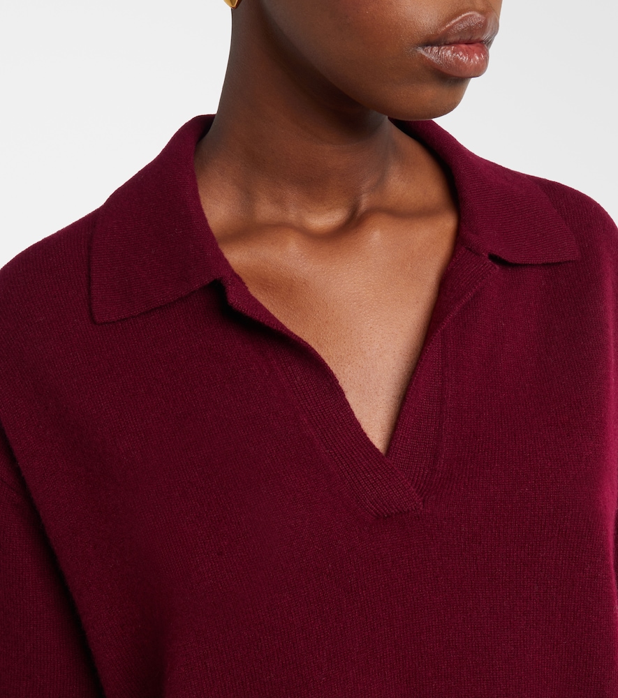 Neela Cashmere Polo Sweater