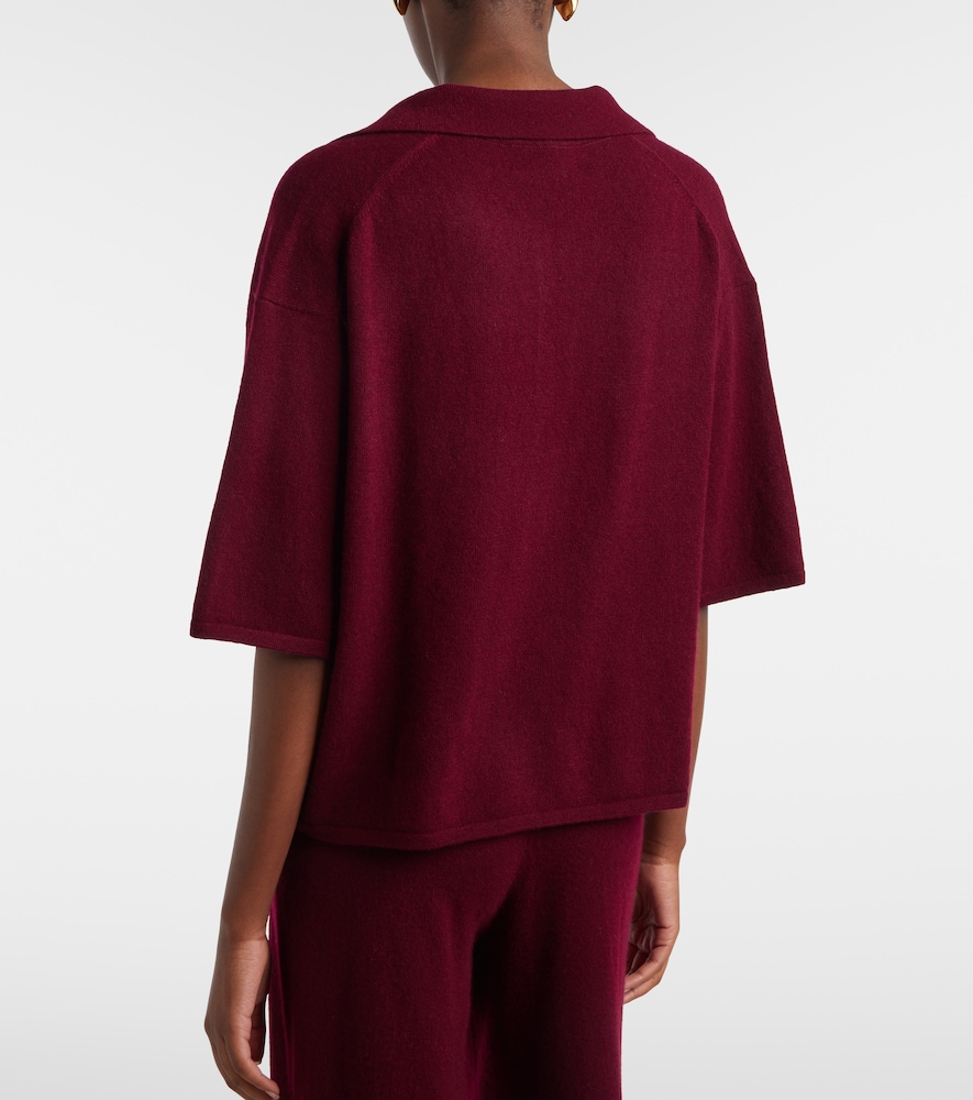 Neela Cashmere Polo Sweater