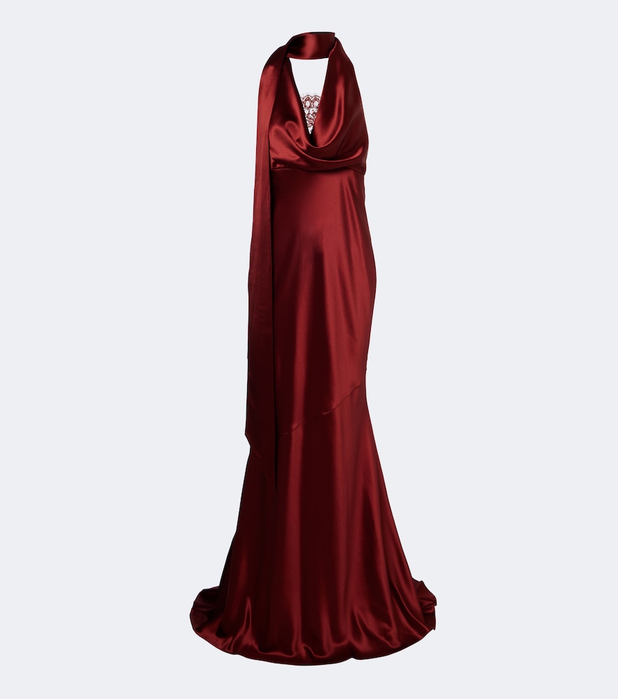 Retrofête Robe Melly aus Satin