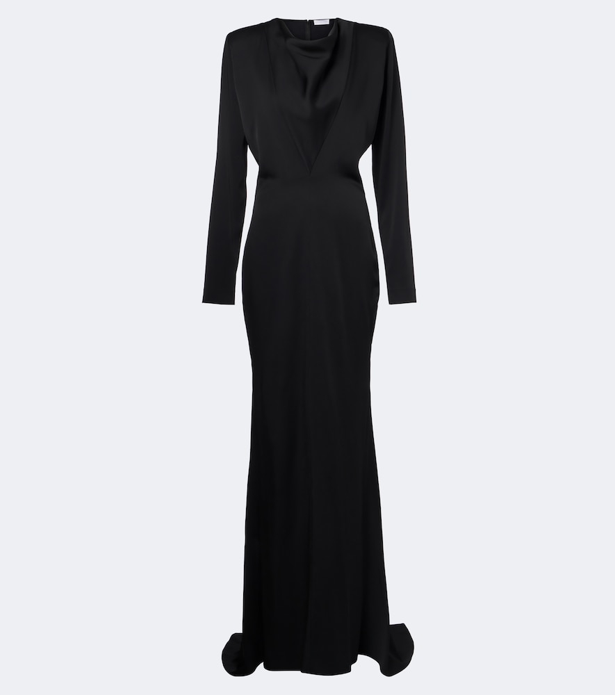 Robe aus Satin