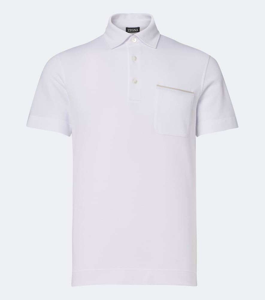 Poloshirt aus Baumwoll-Piqué
