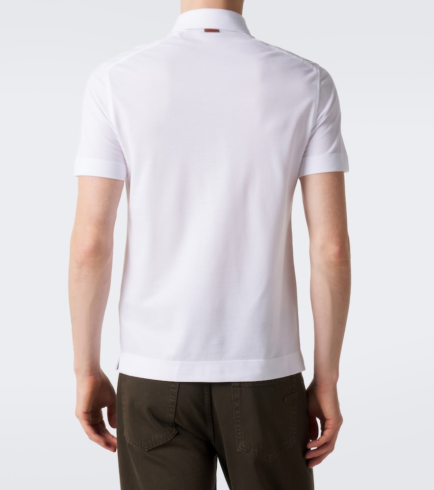 Cotton Piqué Polo Shirt