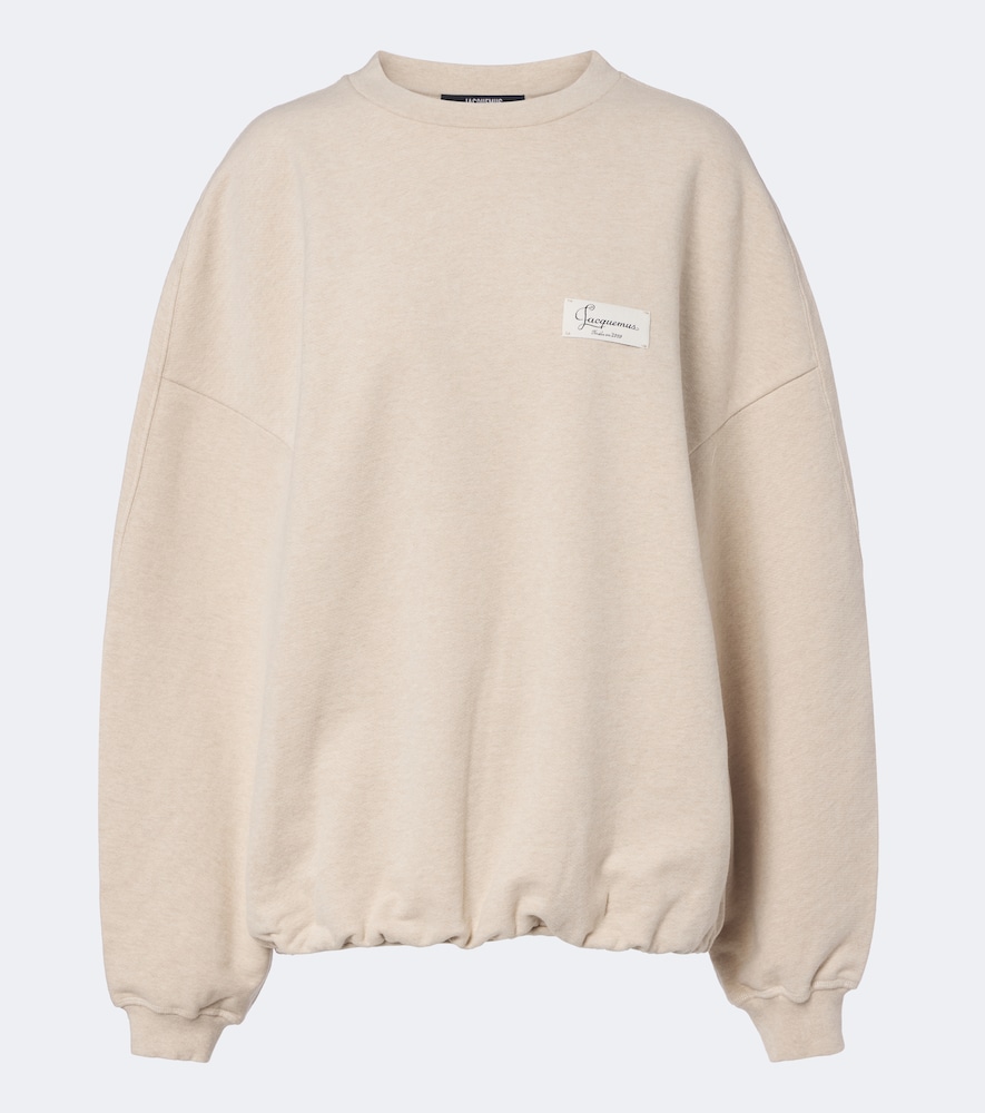 Corso Oversized Cotton Fleece Sweatshirt