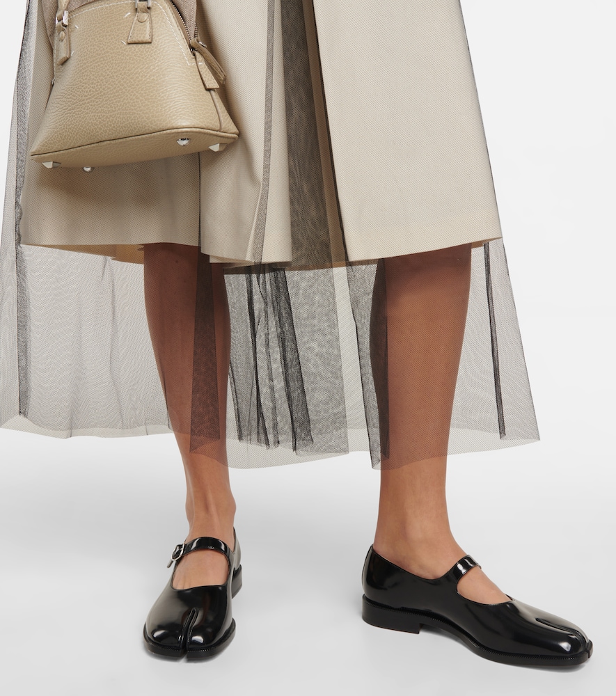 Tabi Patent Leather Mary Jane Flats