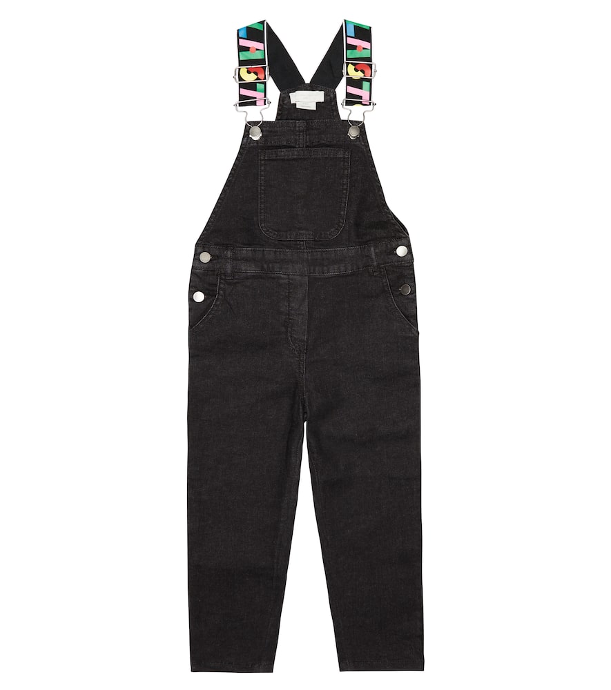 Stella McCartney Kids Logo cotton-blend overalls