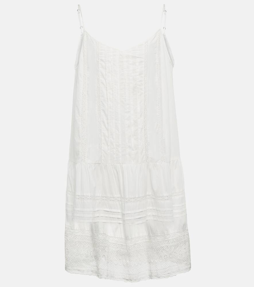 Velvet Brittany cotton minidress