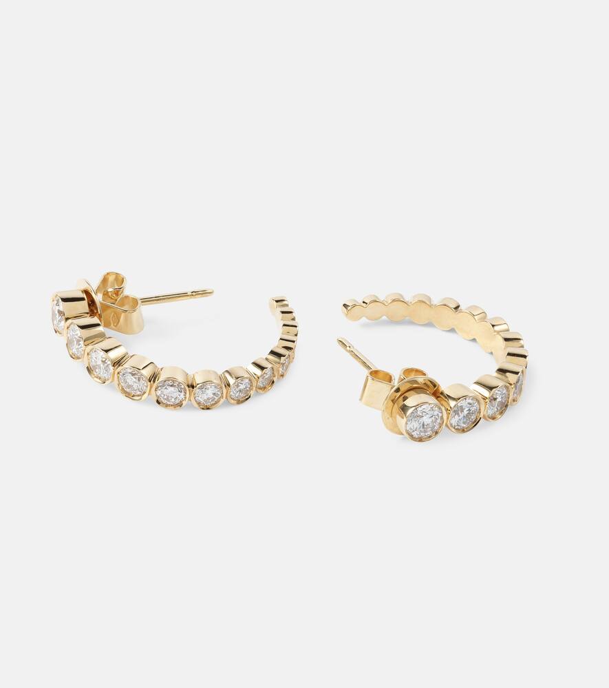 Sophie Bille Brahe Ohrringe Boucle Ensemble Aus 18kt Gelbgold Mit Diamanten In Gold