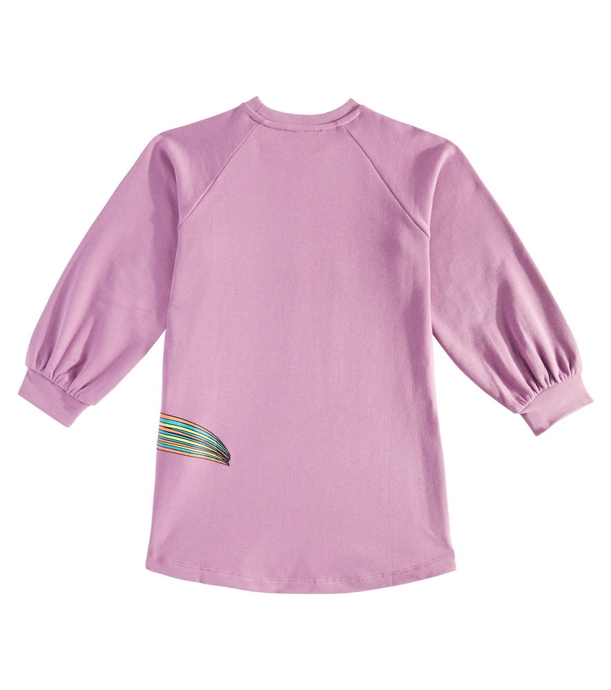 Stella Mccartney Kleid Aus Baumwolle In Lila