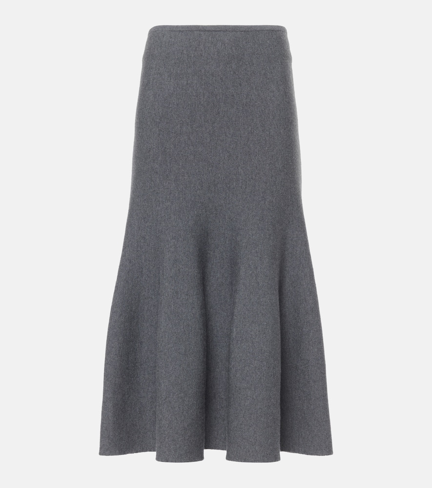 Odil knitted wool-blend midi skirt