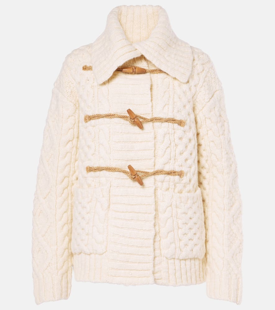 Polo Ralph Lauren Wool Cardigan In White