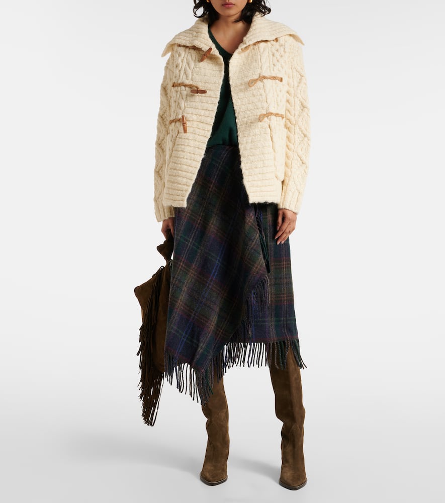 Polo Ralph Lauren Wool Cardigan In White