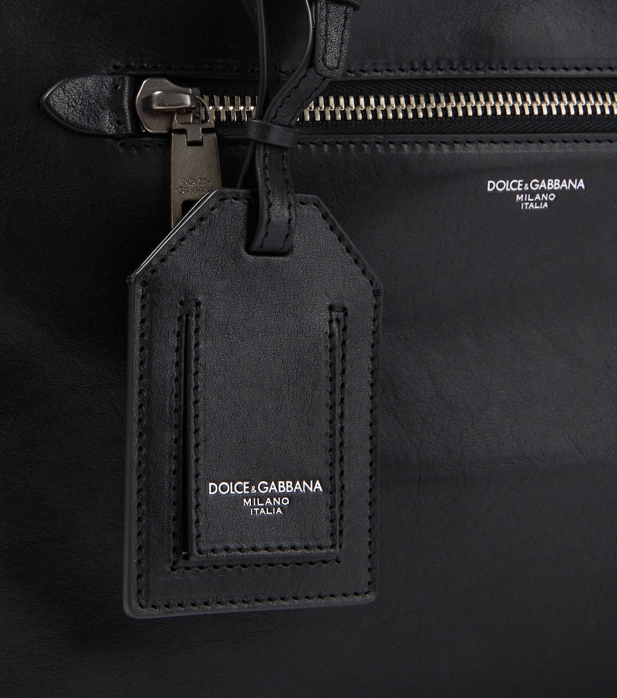  Dolce&gabbana Dolce&gabbana Ellis Leather Briefcase 