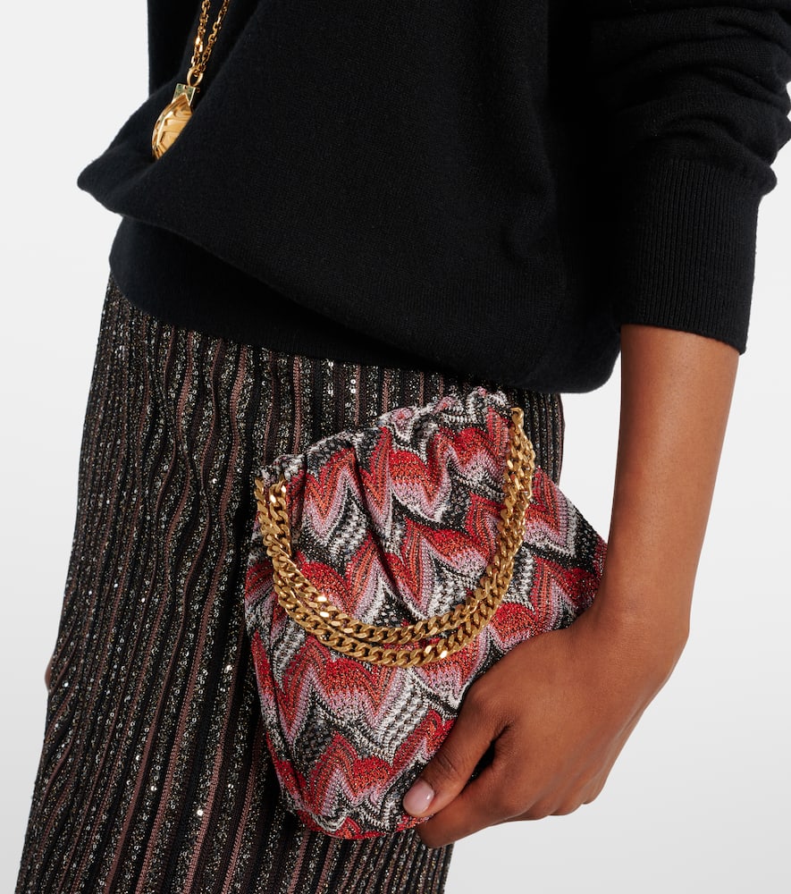 Missoni Zigzag Clutch In Multi