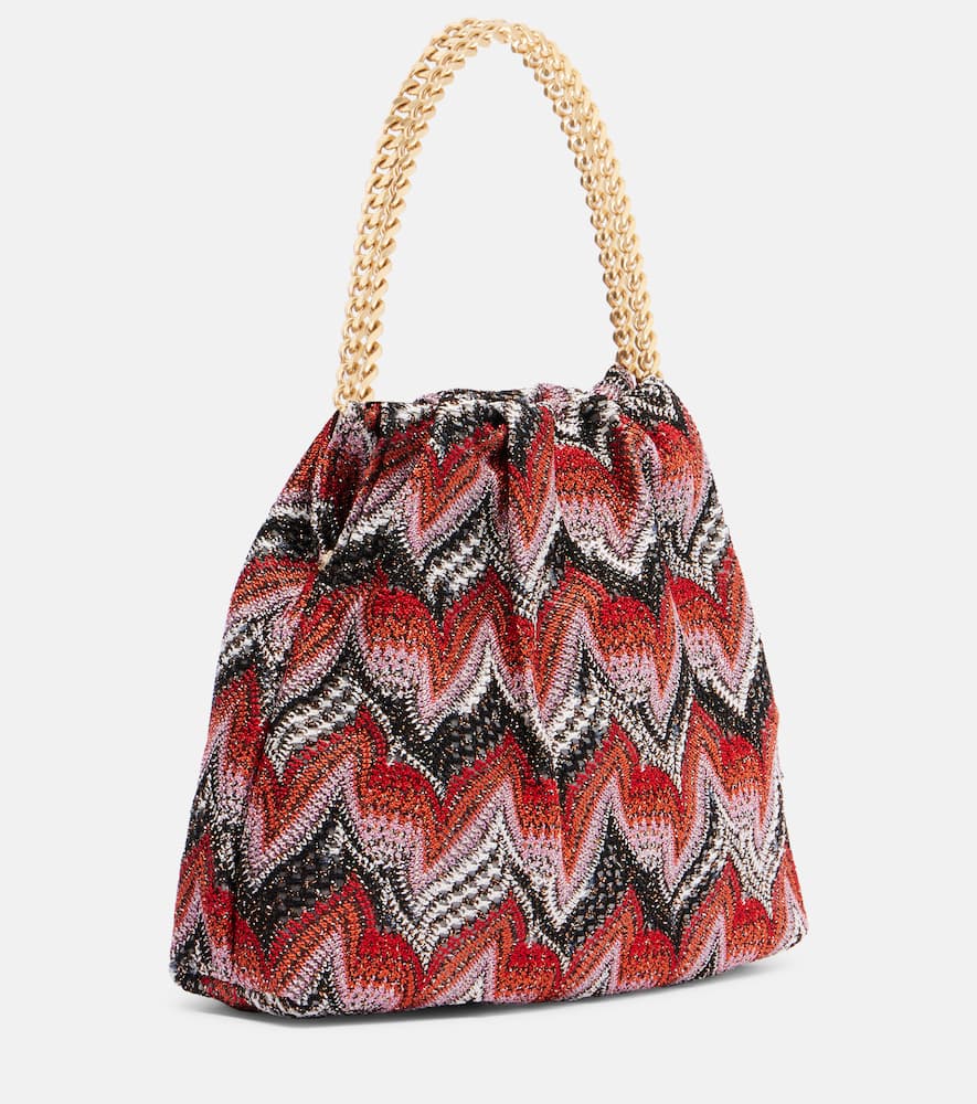 Missoni Zigzag Clutch In Multi