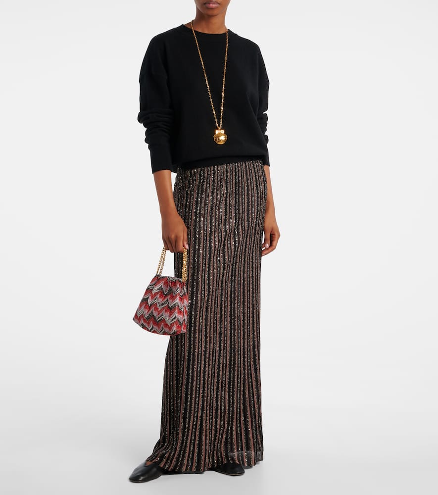 Missoni Zigzag Clutch In Multi
