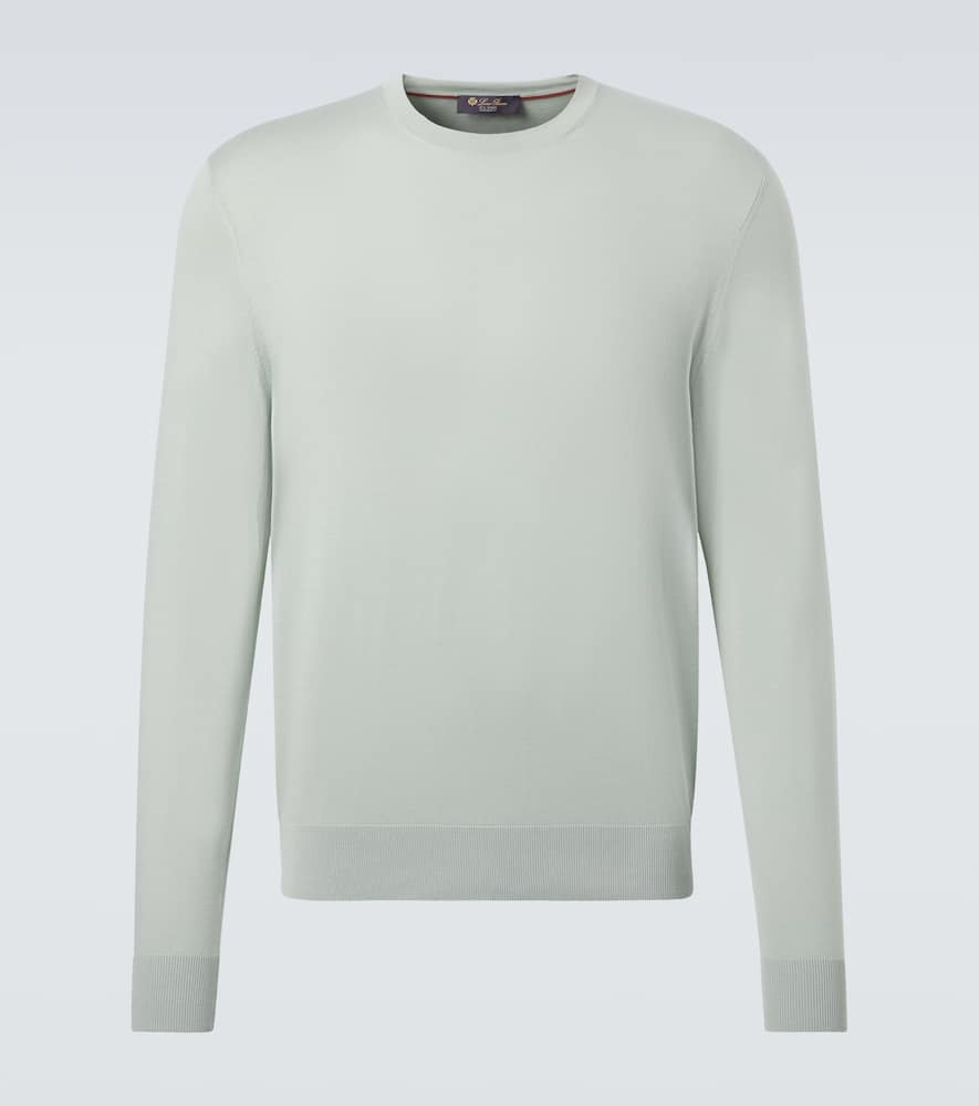 Cotton crewneck sweater