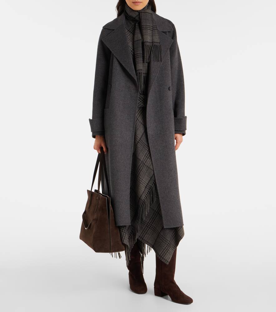 Tod's Suede Knee-high Boots In Brown