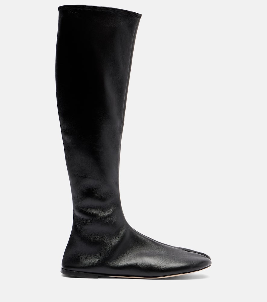 Christen Tabi Leather Knee-high Boots In Multi
