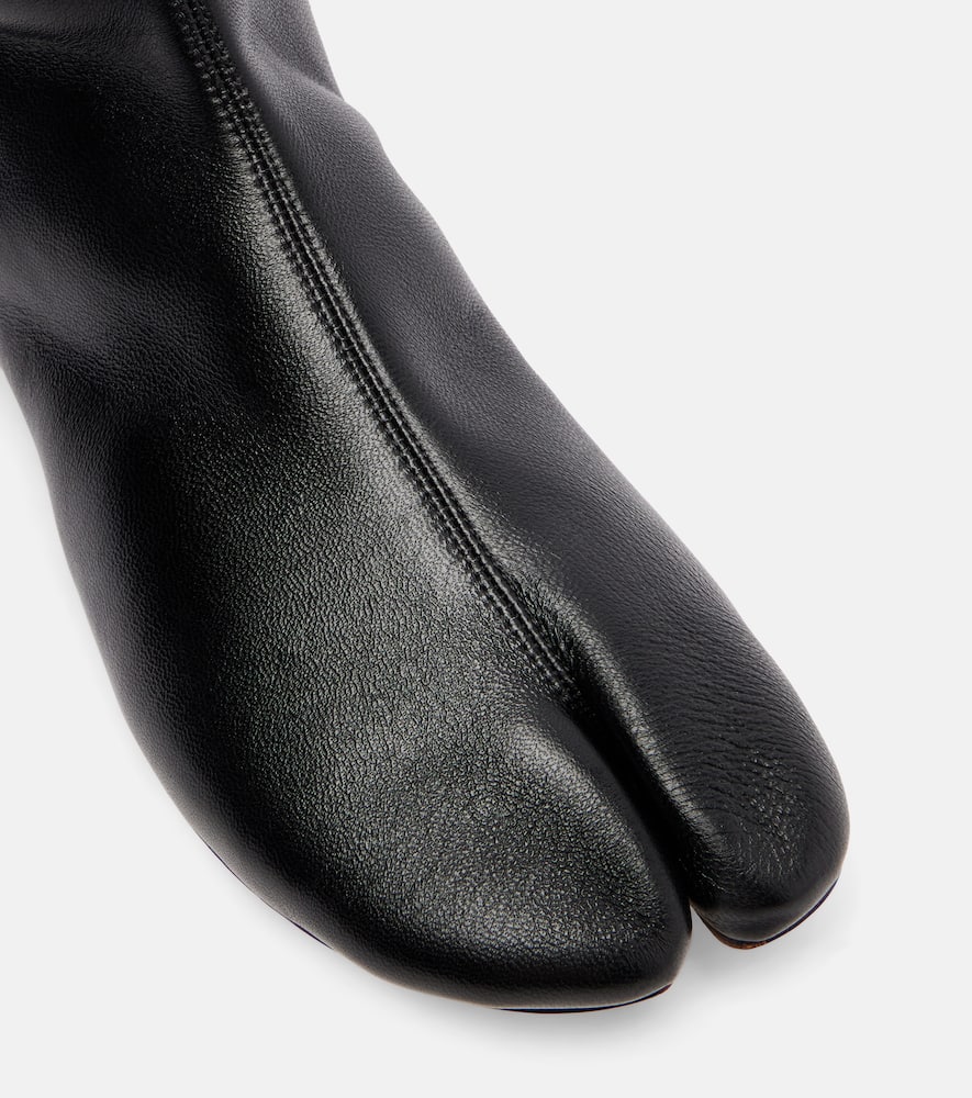 Christen Tabi Leather Knee-high Boots In Multi