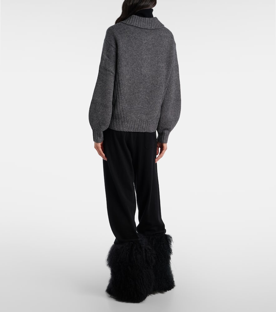 Bogner Jojo Yak Polo Sweater In Gray