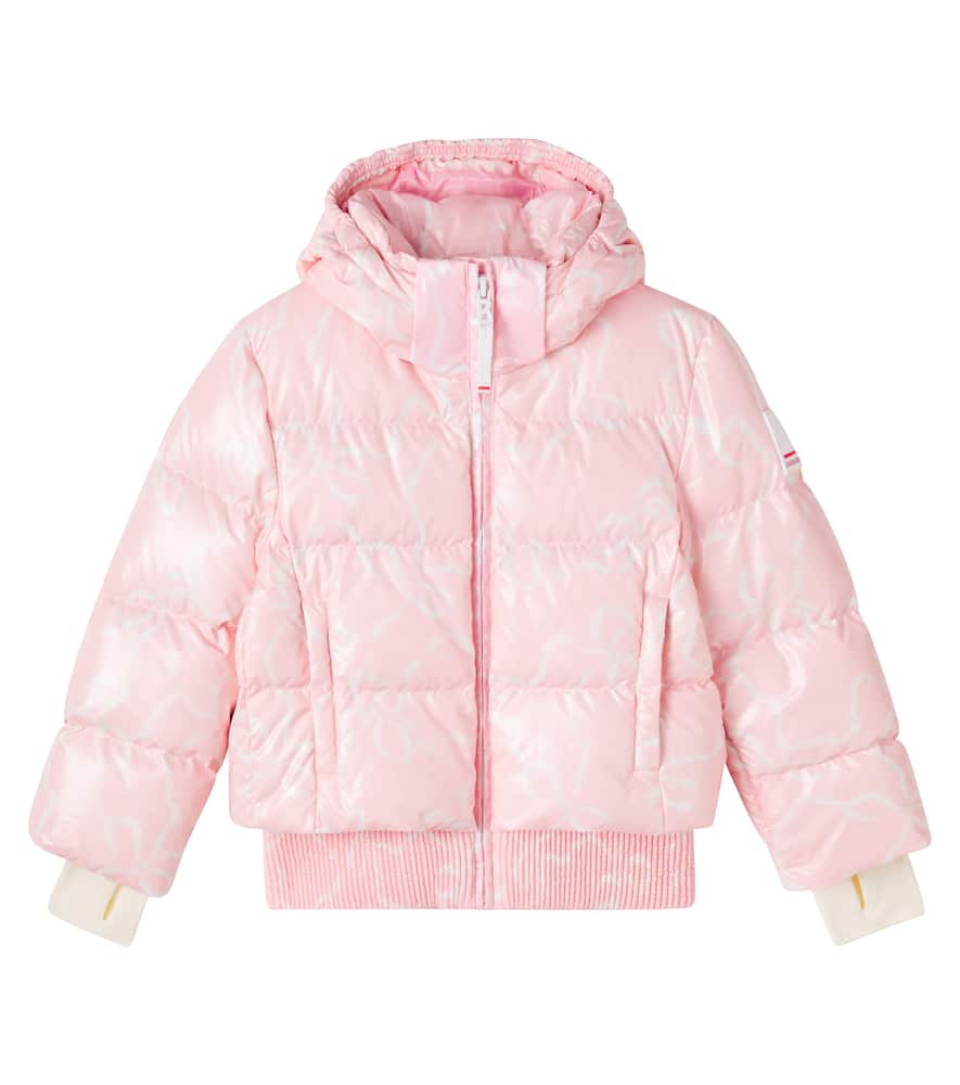 Bogner Kids' X Loveshackfancy Anna Down Ski Jacket In Blue