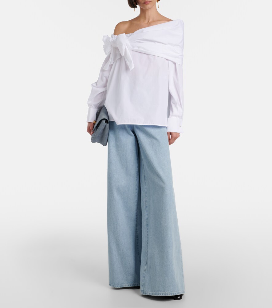 Max Mara Curvone cotton blouse