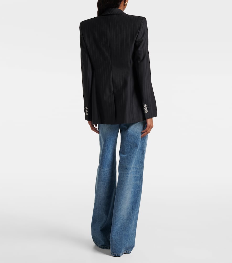 Versace Mid-rise Wide-leg Jeans In Multi