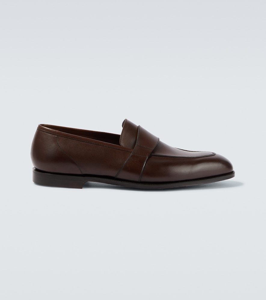 George Cleverley Mocassini Owen in pelle