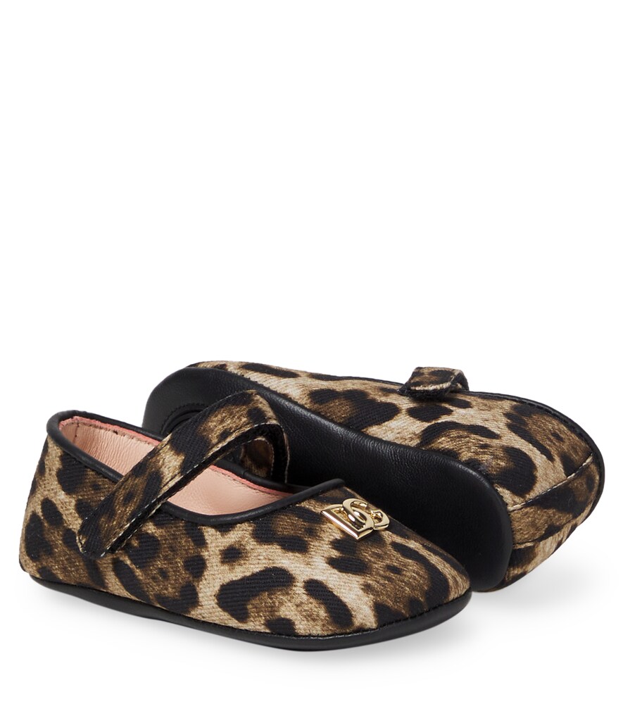  Dolce&gabbana Kids Dolce&gabbana Kids Baby Ballerinas Mit Leder 