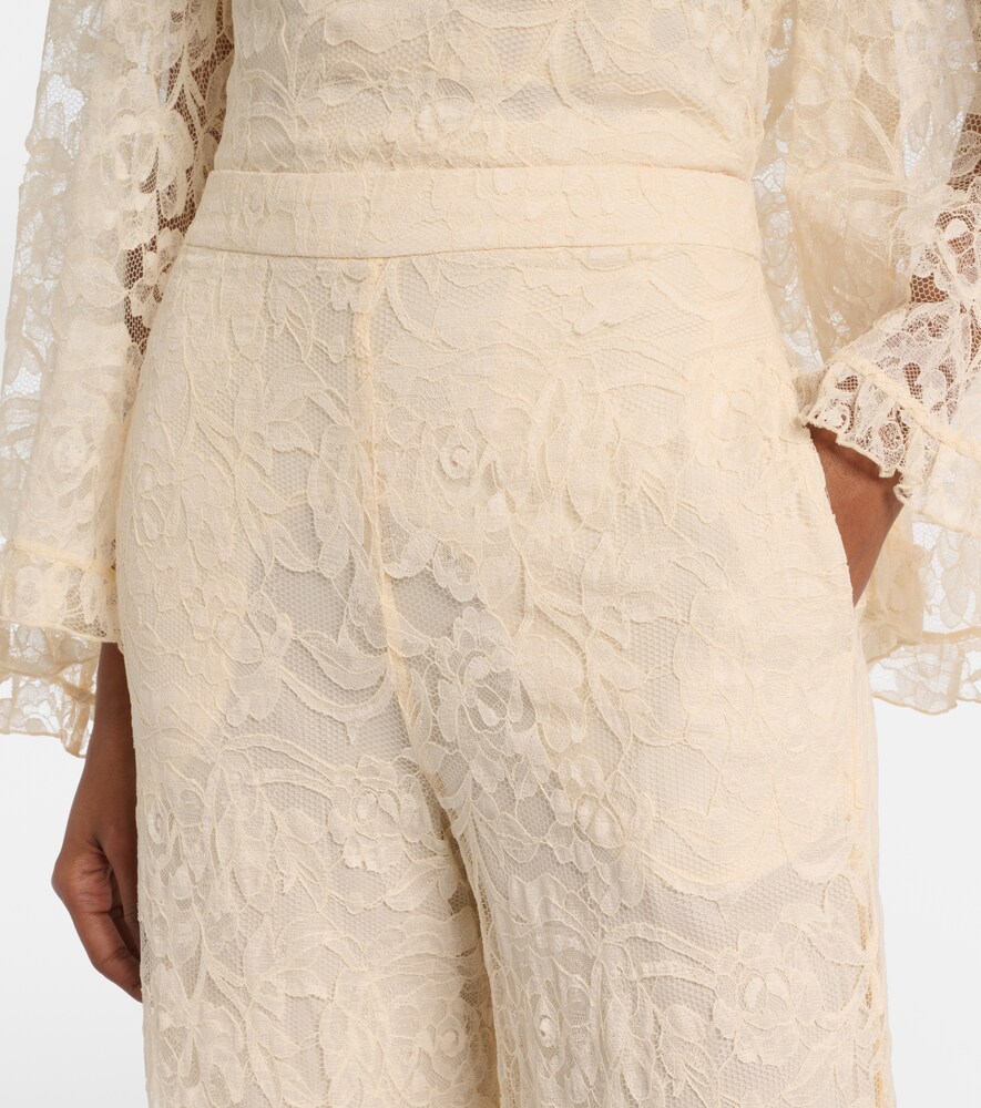  Zimmermann Zimmermann Carousel Lace Wide-leg Pants 