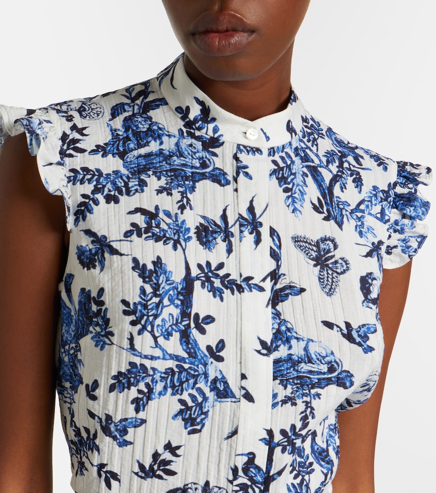 Erdem Erdem Floral Jacquard Top 