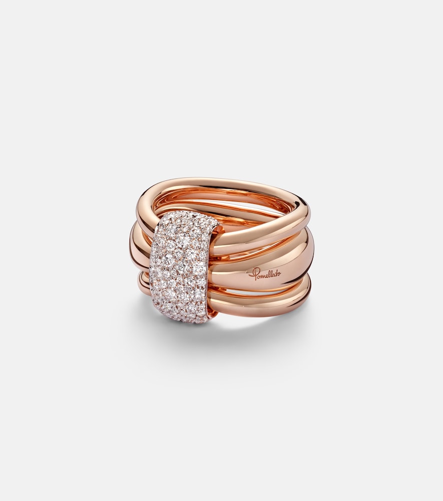 Pomellato Together 18kt rose gold ring with diamonds | Thumbnail 6 Pomellato Together 18kt rose gold ring with diamonds | Thumbnail 6
