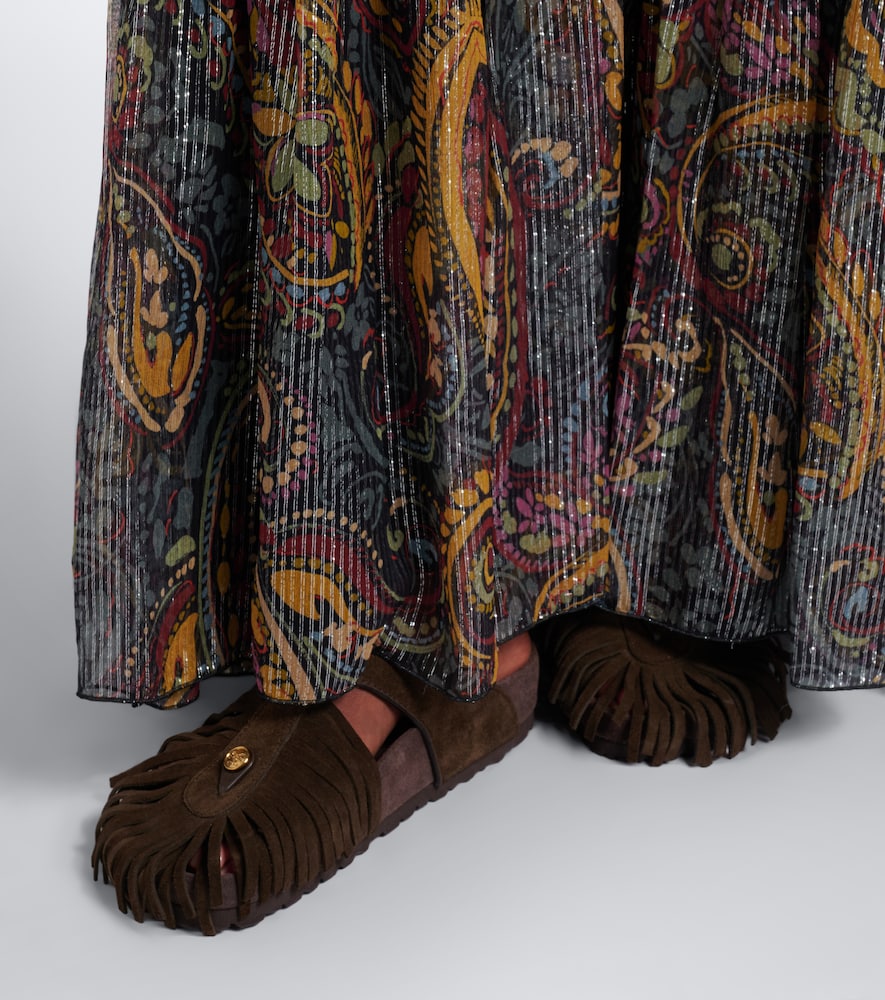 X Birkenstock Gizeh Fringed Sandals