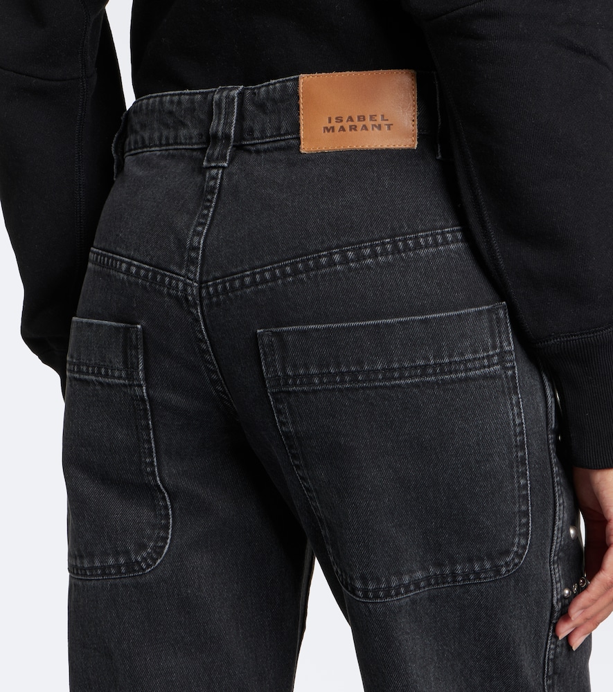 Silka Studded Boot-Cut Jeans