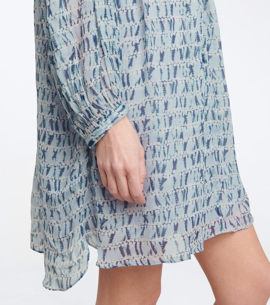  Marant Etoile Marant Etoile Minikleid Silorion Aus Georgette 
