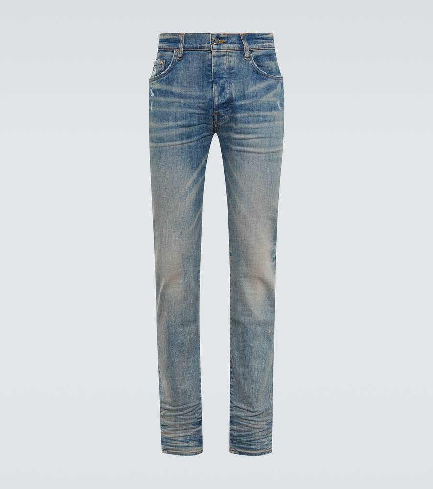 Amiri Stack low-rise skinny jeans