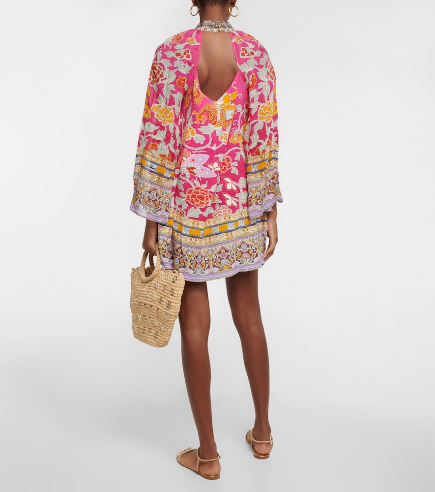  Camilla Camilla Printed Silk Minidress 